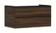 Hansgrohe-HG-Xelu-Q-Waschtischunterschrank-Nussbaum-Dunkel-980-550-mit-2-Schubkaesten-fuer-Konsolen-mit-Aufsatzwaschtisch-Mattschwarz-54081670 gallery number 1